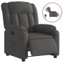 Sillón reclinable eléctrico de tela gris oscuro de , Sillones - Ref: Foro24-3205293, Precio: 258,59 €, Descuento: %