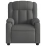 Sillón reclinable eléctrico de tela gris oscuro de , Sillones - Ref: Foro24-3205293, Precio: 258,59 €, Descuento: %