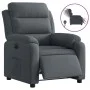 Sillón reclinable eléctrico de terciopelo gris oscuro de , Sillones - Ref: Foro24-3205071, Precio: 279,91 €, Descuento: %
