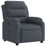Sillón reclinable eléctrico de terciopelo gris oscuro de , Sillones - Ref: Foro24-3205071, Precio: 277,14 €, Descuento: %