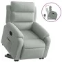 Sillón reclinable elevable terciopelo gris claro de , Sillones - Ref: Foro24-3205092, Precio: 278,64 €, Descuento: %