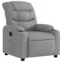 Sillón reclinable eléctrico tela gris claro de , Sillones - Ref: Foro24-3206627, Precio: 255,76 €, Descuento: %