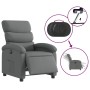 Sillón reclinable eléctrico de tela gris oscuro de , Sillones - Ref: Foro24-3203955, Precio: 249,05 €, Descuento: %