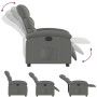 Sillón reclinable eléctrico de tela gris oscuro de , Sillones - Ref: Foro24-3203955, Precio: 249,05 €, Descuento: %