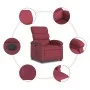 Sillón reclinable eléctrico tela rojo tinto de , Sillones - Ref: Foro24-3203957, Precio: 242,08 €, Descuento: %