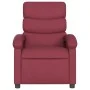 Sillón reclinable eléctrico tela rojo tinto de , Sillones - Ref: Foro24-3203957, Precio: 242,08 €, Descuento: %