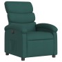 Sillón reclinable eléctrico tela verde oscuro de , Sillones - Ref: Foro24-3203960, Precio: 244,55 €, Descuento: %