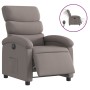 Sillón reclinable eléctrico tela gris taupé de , Sillones - Ref: Foro24-3203962, Precio: 232,50 €, Descuento: %