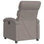 Sillón reclinable eléctrico tela gris taupé de , Sillones - Ref: Foro24-3203962, Precio: 232,50 €, Descuento: %