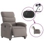 Sillón reclinable eléctrico tela gris taupé de , Sillones - Ref: Foro24-3203962, Precio: 232,50 €, Descuento: %