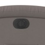 Sillón reclinable eléctrico tela gris taupé de , Sillones - Ref: Foro24-3203962, Precio: 232,50 €, Descuento: %