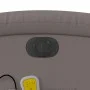 Sillón reclinable de masaje eléctrico tela gris taupe de , Sillones - Ref: Foro24-3203974, Precio: 257,92 €, Descuento: %