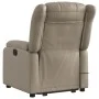 Sillón reclinable de masaje eléctrico cuero sintético capuchino de , Sillones - Ref: Foro24-3205291, Precio: 361,96 €, Descue...