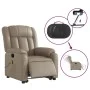 Sillón reclinable de masaje eléctrico cuero sintético capuchino de , Sillones - Ref: Foro24-3205291, Precio: 361,96 €, Descue...