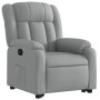 Sillón reclinable elevable de tela gris claro de , Sillones - Ref: Foro24-3205316, Precio: 296,21 €, Descuento: %