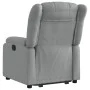 Sillón reclinable elevable de tela gris claro de , Sillones - Ref: Foro24-3205316, Precio: 314,47 €, Descuento: %