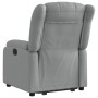 Sillón reclinable elevable de tela gris claro de , Sillones - Ref: Foro24-3205316, Precio: 296,21 €, Descuento: %