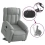 Sillón reclinable elevable de tela gris claro de , Sillones - Ref: Foro24-3205316, Precio: 314,47 €, Descuento: %