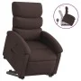 Sillón reclinable elevable tela marrón oscuro de , Sillones - Ref: Foro24-3203983, Precio: 273,99 €, Descuento: %