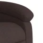Sillón reclinable elevable tela marrón oscuro de , Sillones - Ref: Foro24-3203983, Precio: 273,99 €, Descuento: %