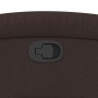 Sillón reclinable elevable tela marrón oscuro de , Sillones - Ref: Foro24-3203983, Precio: 256,07 €, Descuento: %