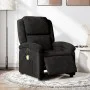 Sillón reclinable de masaje eléctrico terciopelo negro de , Sillones - Ref: Foro24-3204295, Precio: 272,01 €, Descuento: %