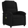 Sillón reclinable de masaje eléctrico terciopelo negro de , Sillones - Ref: Foro24-3204295, Precio: 272,01 €, Descuento: %