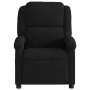 Sillón reclinable de masaje eléctrico terciopelo negro de , Sillones - Ref: Foro24-3204295, Precio: 272,01 €, Descuento: %
