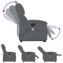 Sillón reclinable de masaje elevable terciopelo gris oscuro de , Sillones - Ref: Foro24-3204312, Precio: 329,46 €, Descuento: %