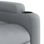 Sillón reclinable eléctrico tela gris claro de , Sillones - Ref: Foro24-3204344, Precio: 256,44 €, Descuento: %