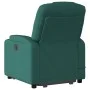 Silla de masaje reclinable de pie de tela verde oscura de , Sillones - Ref: Foro24-3204386, Precio: 291,63 €, Descuento: %