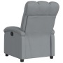 Sillón reclinable eléctrico tela gris claro de , Sillones - Ref: Foro24-3204068, Precio: 231,64 €, Descuento: %