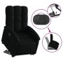 Sillón reclinable elevable tela negro de , Sillones - Ref: Foro24-3204094, Precio: 253,75 €, Descuento: %