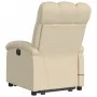 Silla de masaje reclinable de pie de tela color crema de , Sillones - Ref: Foro24-3204113, Precio: 290,48 €, Descuento: %