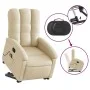 Silla de masaje reclinable de pie de tela color crema de , Sillones - Ref: Foro24-3204113, Precio: 290,48 €, Descuento: %