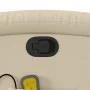Verstellbarer Stoff-Fußmassagestuhl in Cremefarbe. von , Sessel - Ref: Foro24-3204113, Preis: 290,48 €, Rabatt: %