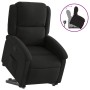Sillón reclinable elevable tela negro de , Sillones - Ref: Foro24-3204166, Precio: 265,90 €, Descuento: %