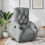 Sillón reclinable elevable de tela gris claro by , Armchairs - Ref: Foro24-3204710, Price: 275,01 €, Discount: %