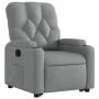 Sillón reclinable elevable de tela gris claro by , Armchairs - Ref: Foro24-3204710, Price: 275,01 €, Discount: %