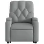 Sillón reclinable elevable de tela gris claro by , Armchairs - Ref: Foro24-3204710, Price: 275,01 €, Discount: %