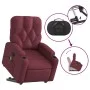 Sillón reclinable de masaje elevable tela rojo tinto de , Sillones - Ref: Foro24-3204725, Precio: 296,45 €, Descuento: %