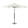 Sombrilla de jardín con palo de acero 300 cm arena de vidaXL, Sombrillas - Ref: Foro24-44886, Precio: 138,87 €, Descuento: %