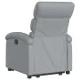 Sillón eléctrico reclinable elevable de tela gris claro de , Sillones - Ref: Foro24-3204002, Precio: 320,44 €, Descuento: %