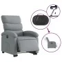 Sillón eléctrico reclinable elevable de tela gris claro de , Sillones - Ref: Foro24-3204002, Precio: 320,44 €, Descuento: %
