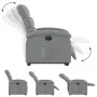 Sillón eléctrico reclinable elevable de tela gris claro de , Sillones - Ref: Foro24-3204002, Precio: 320,44 €, Descuento: %