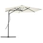 Sombrilla de jardín con palo de acero 300 cm arena de vidaXL, Sombrillas - Ref: Foro24-44886, Precio: 138,87 €, Descuento: %