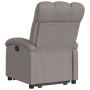Sillón eléctrico reclinable elevable de tela gris taupe de , Sillones - Ref: Foro24-3204124, Precio: 298,05 €, Descuento: %