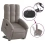 Elektrischer verstellbarer Aufstehsessel aus grauem Taupe-Stoff. von , Sessel - Ref: Foro24-3204124, Preis: 324,50 €, Rabatt: %