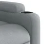 Elektrischer verstellbarer Aufstehsessel aus hellem grauem Stoff. von , Sessel - Ref: Foro24-3204392, Preis: 341,60 €, Rabatt: %