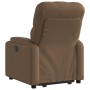 Sillón eléctrico reclinable elevable de tela marrón de , Sillones - Ref: Foro24-3204738, Precio: 318,48 €, Descuento: %